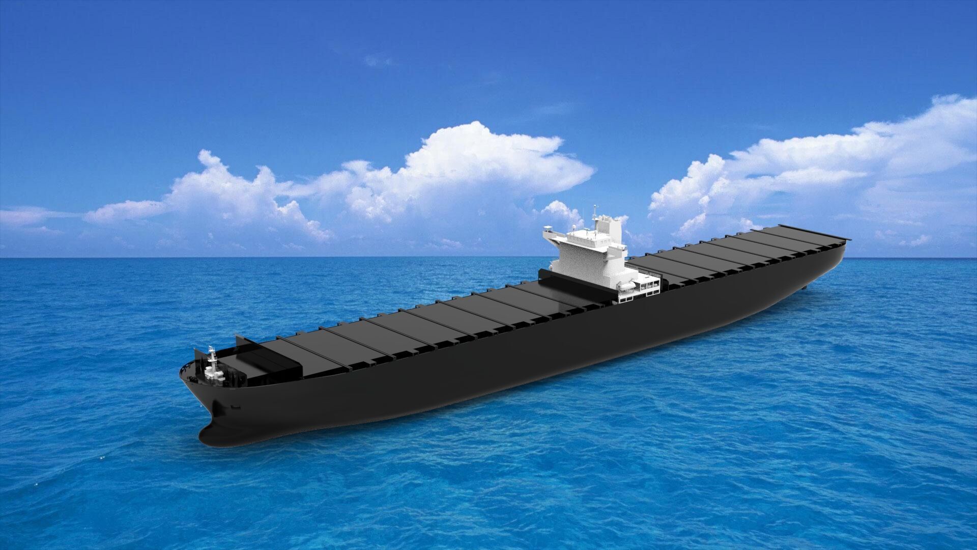 container-ship 3D model_1