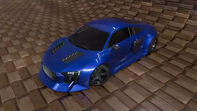 Audi car 3d model 