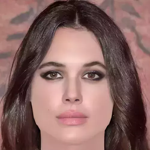 Adriana Ugarte Head - No Hair - Low poly head for game