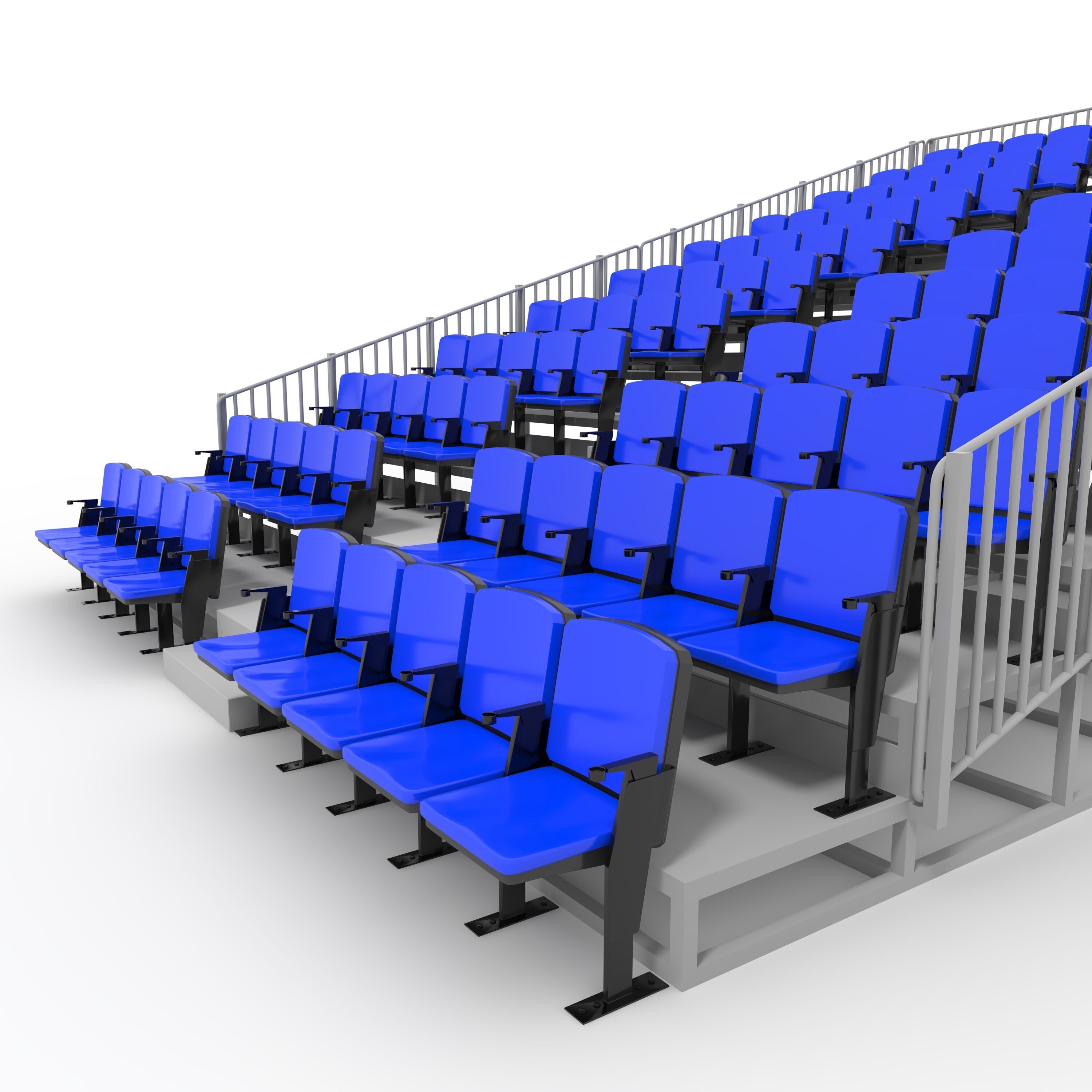 Bleachers 14 3D model_20