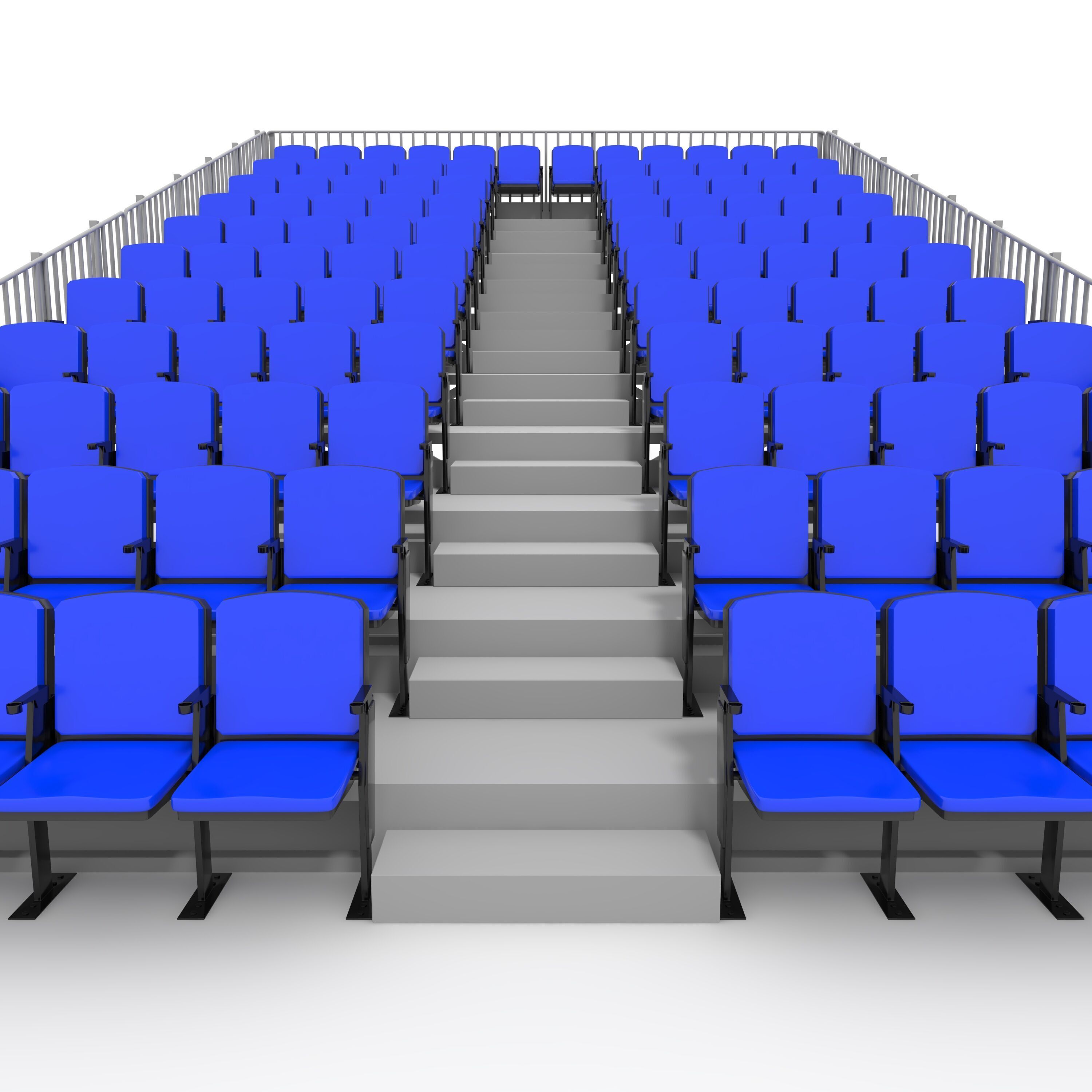 Bleachers 14 3D model_18