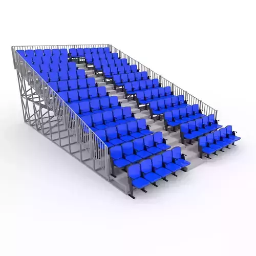 Bleachers 14 3D model
