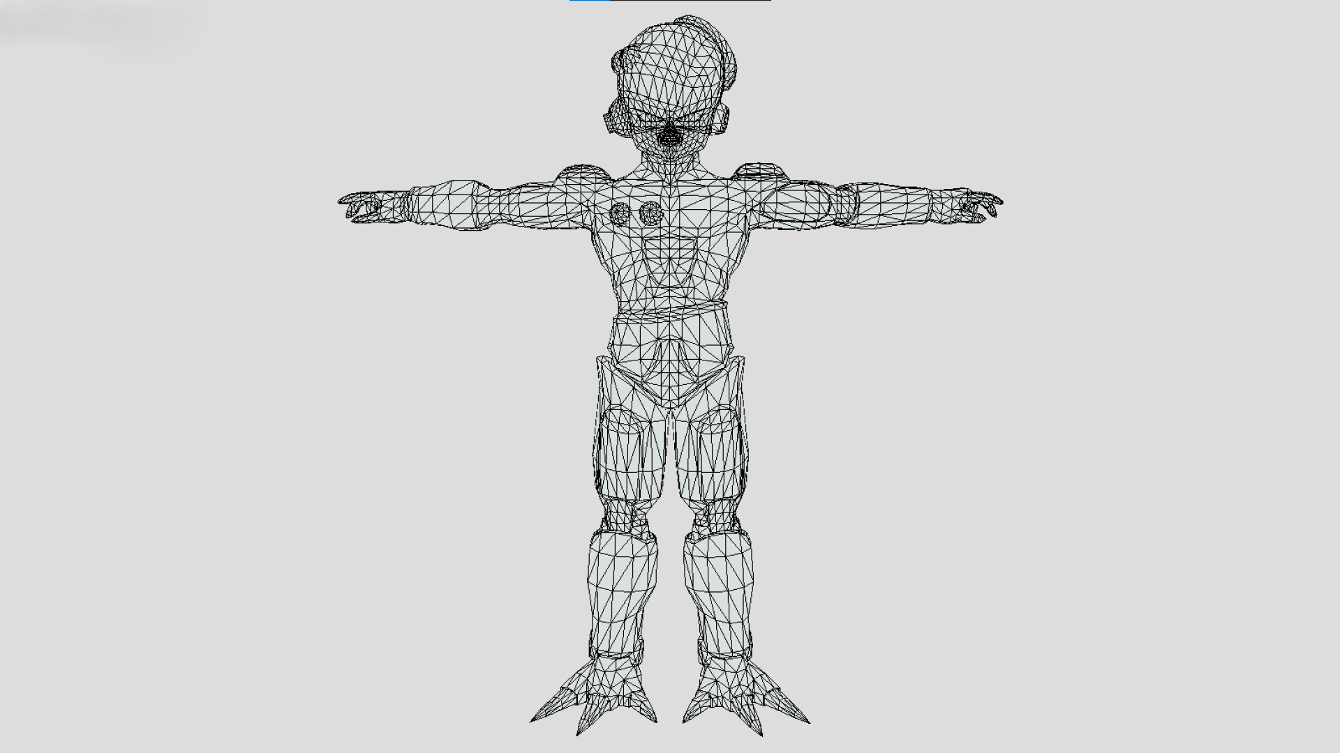 Mecha Frieza - Dragon Ball Z - Budokai Low-poly 3D model_2