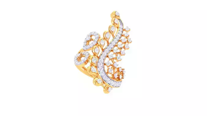 Women Ring Render 3dm STL OBJ FBX Details 