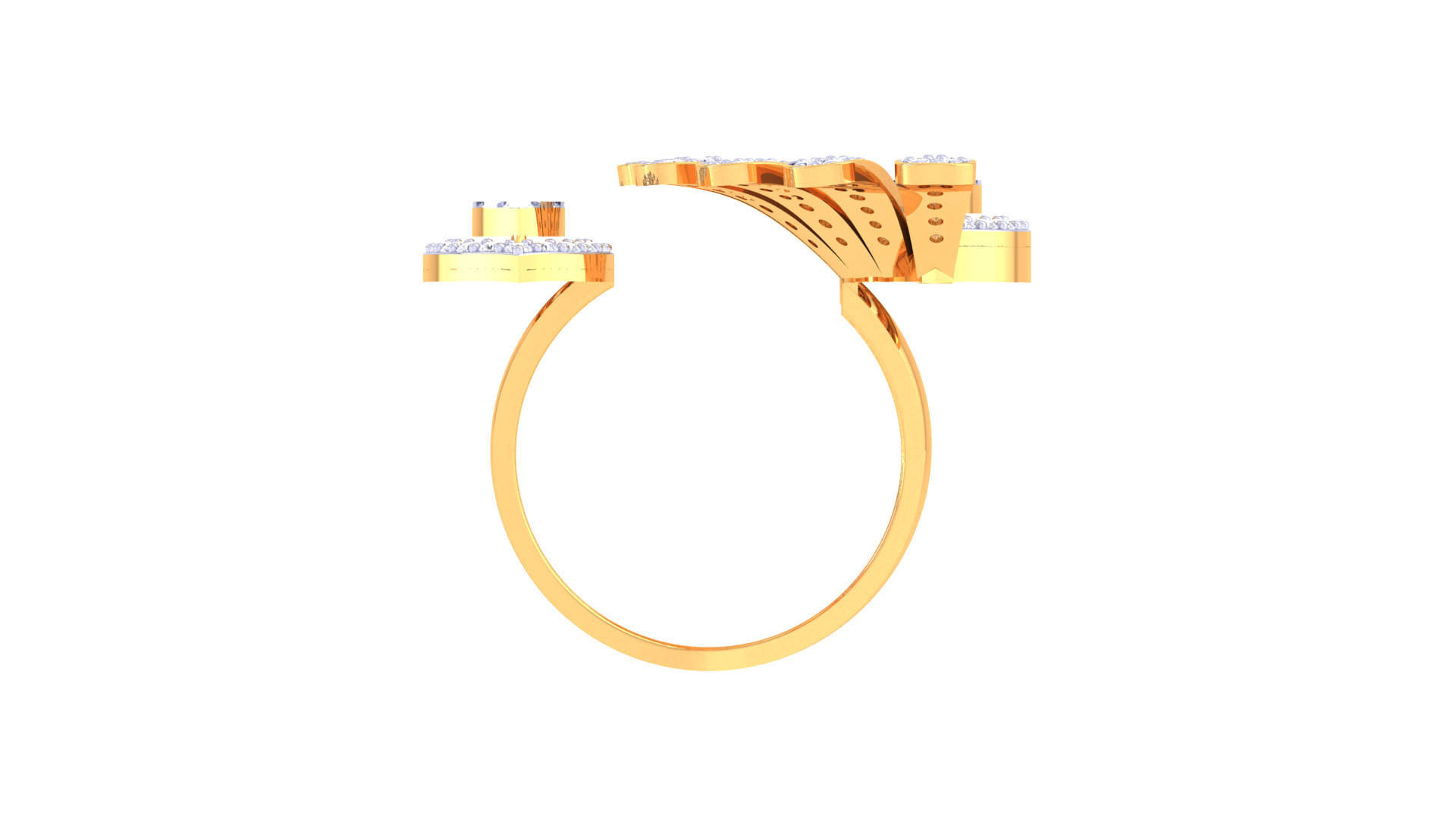 Women Ring Render 3dm STL OBJ FBX Details  3D print model_3