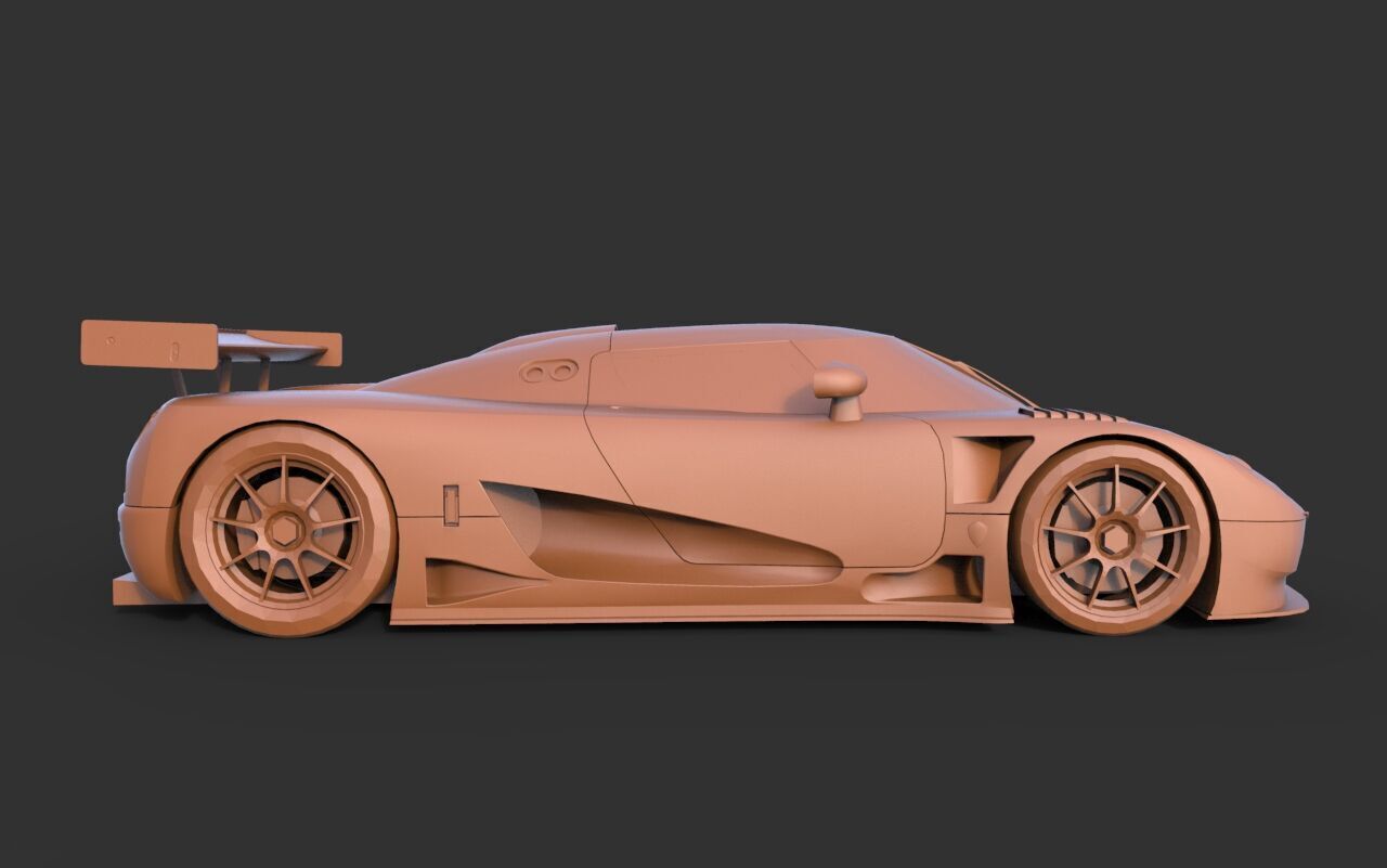 Koenigsegg CCR 3D print model_2