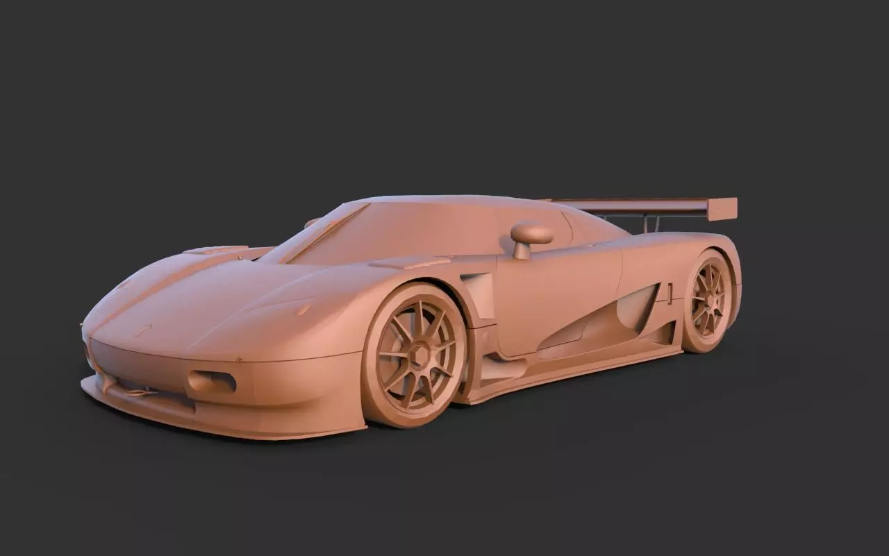 Koenigsegg CCR 3D print model_0