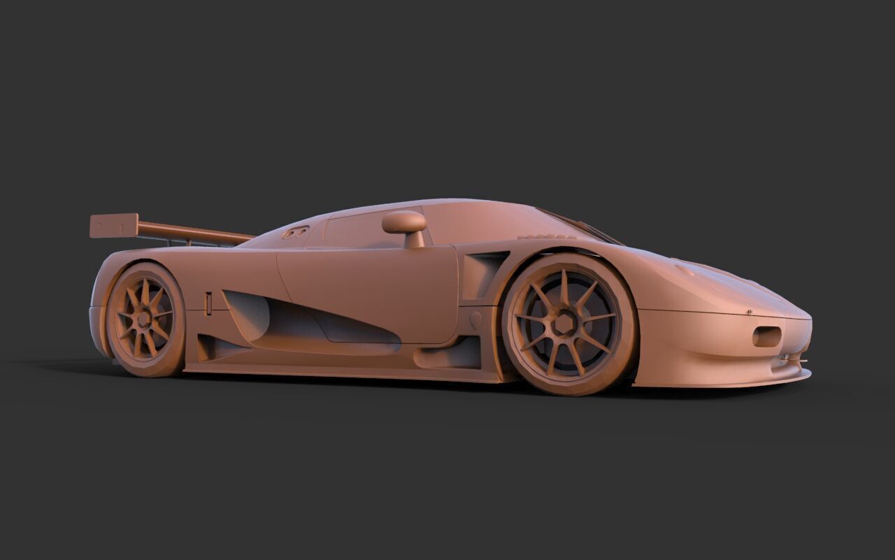 Koenigsegg CCR 3D print model_1