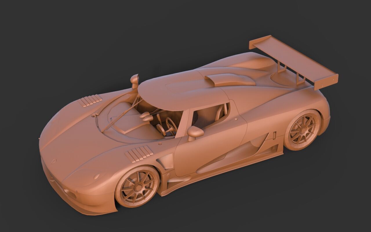 Koenigsegg CCR 3D print model_4