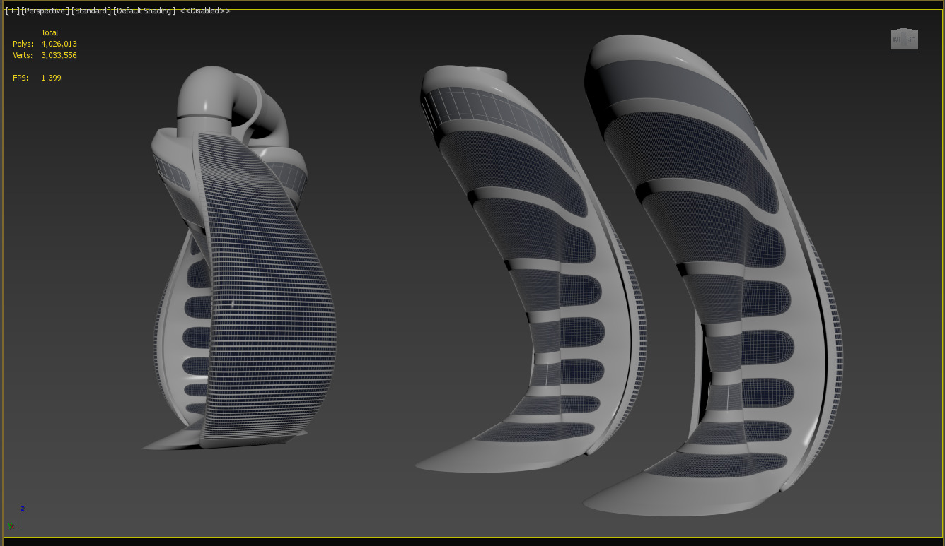 Dubai Towers-Skyscraper  3D model_8