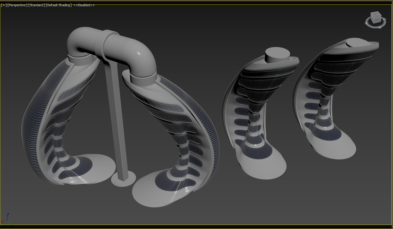 Dubai Towers-Skyscraper  3D model_5