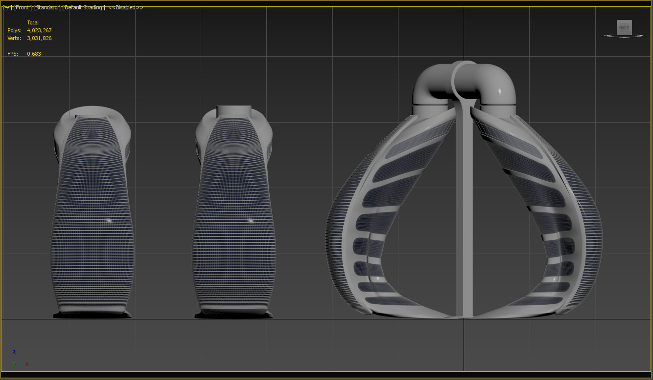 Dubai Towers-Skyscraper  3D model_14