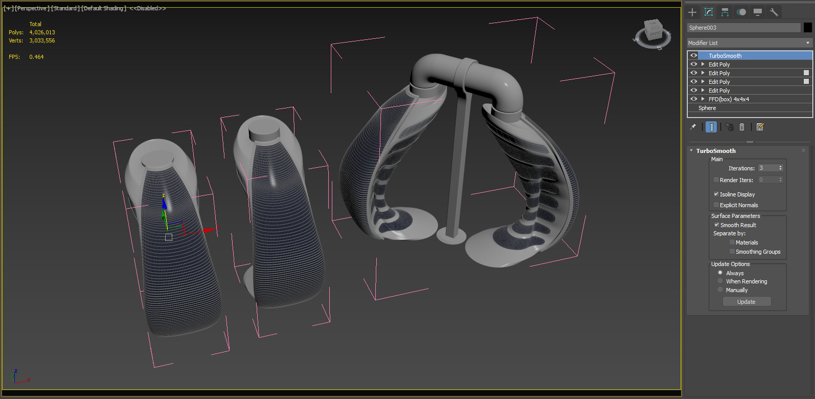 Dubai Towers-Skyscraper  3D model_2