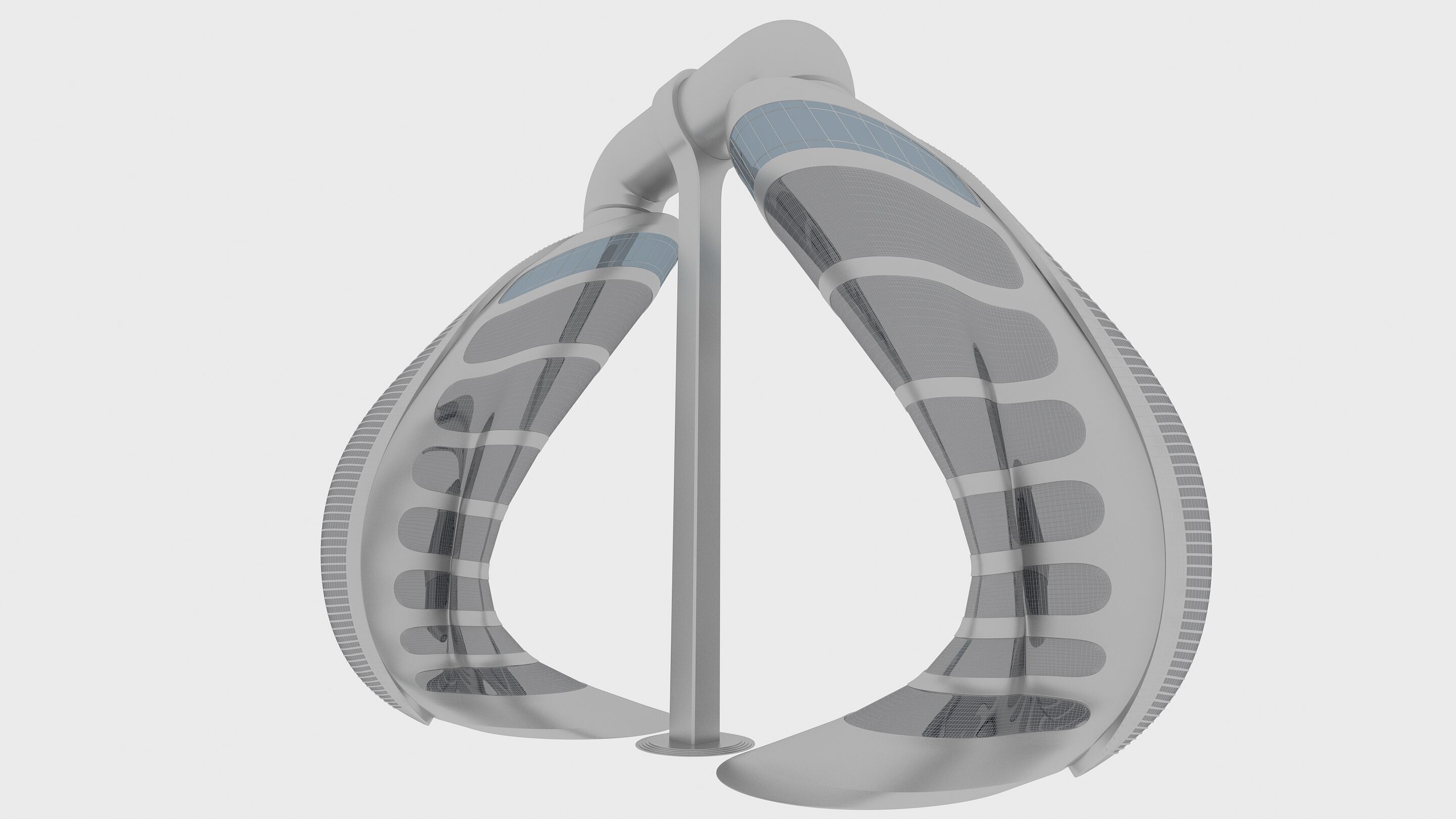 Dubai Towers-Skyscraper  3D model_15