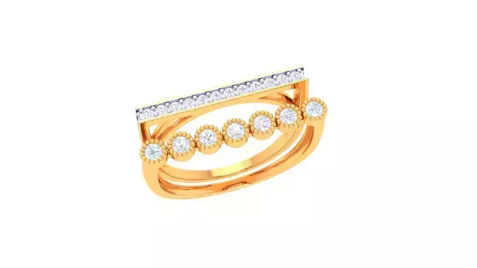 Women Ring Render 3dm STL OBJ FBX Details 