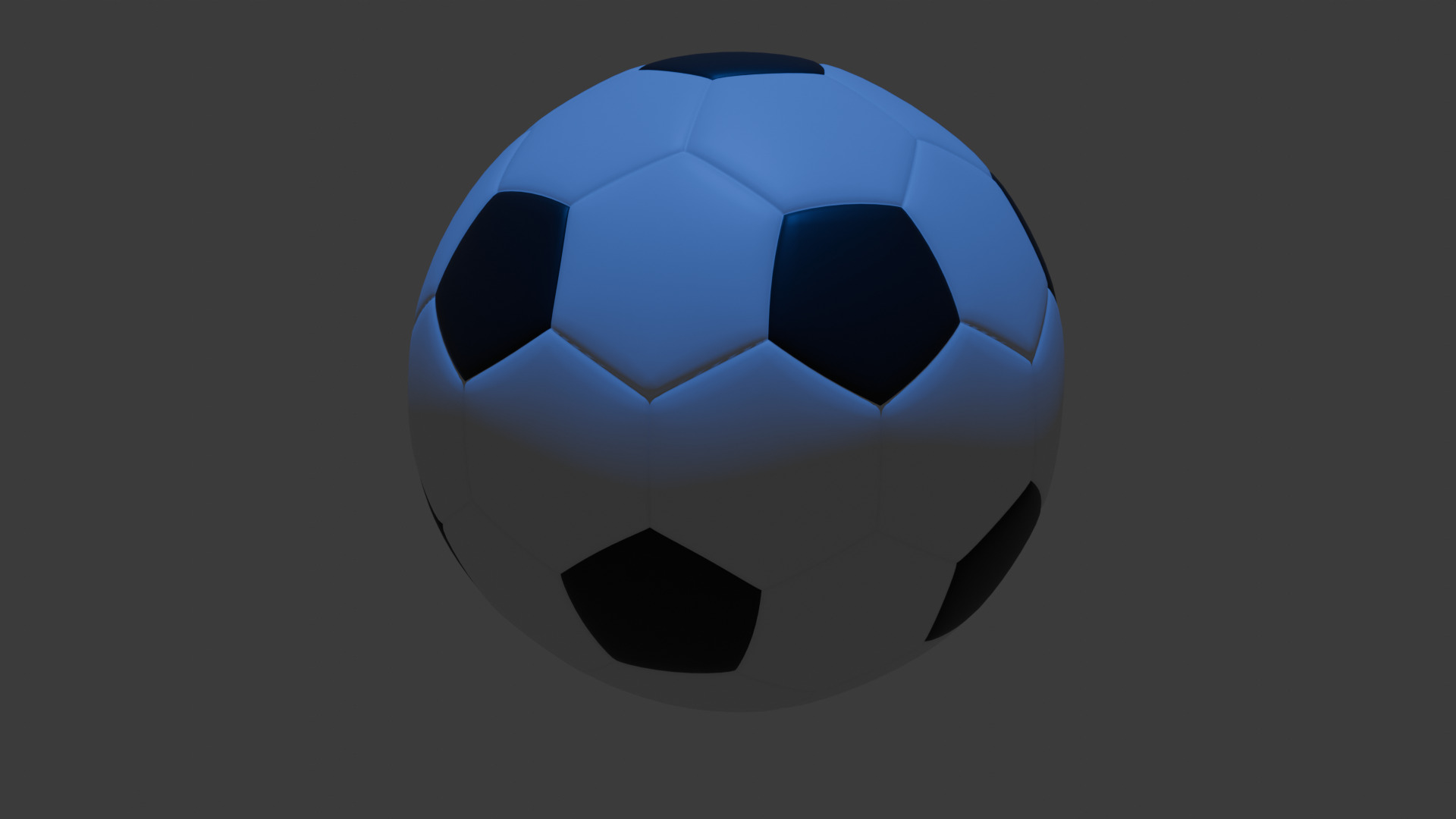 Realistic 3D Soccer Ball  Game Animation Ready  Low Cost Model 3D model_6
