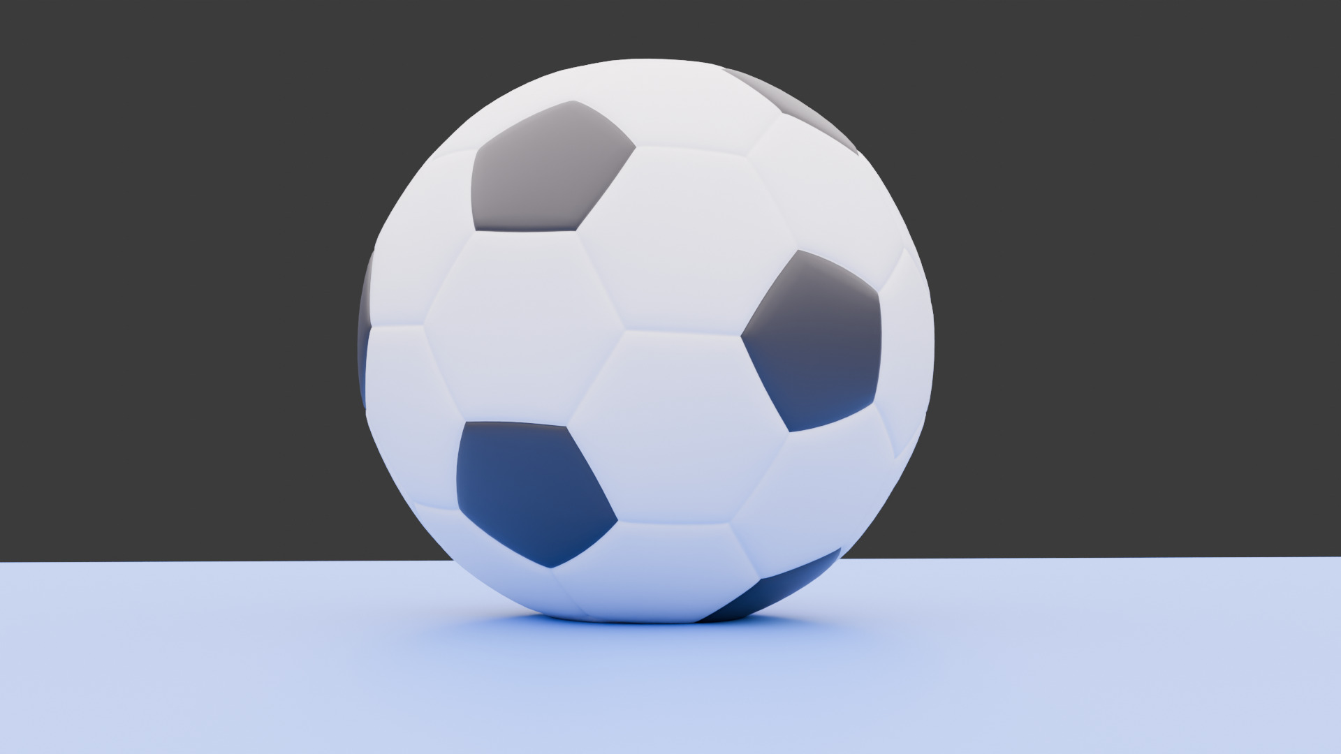 Realistic 3D Soccer Ball  Game Animation Ready  Low Cost Model 3D model_3
