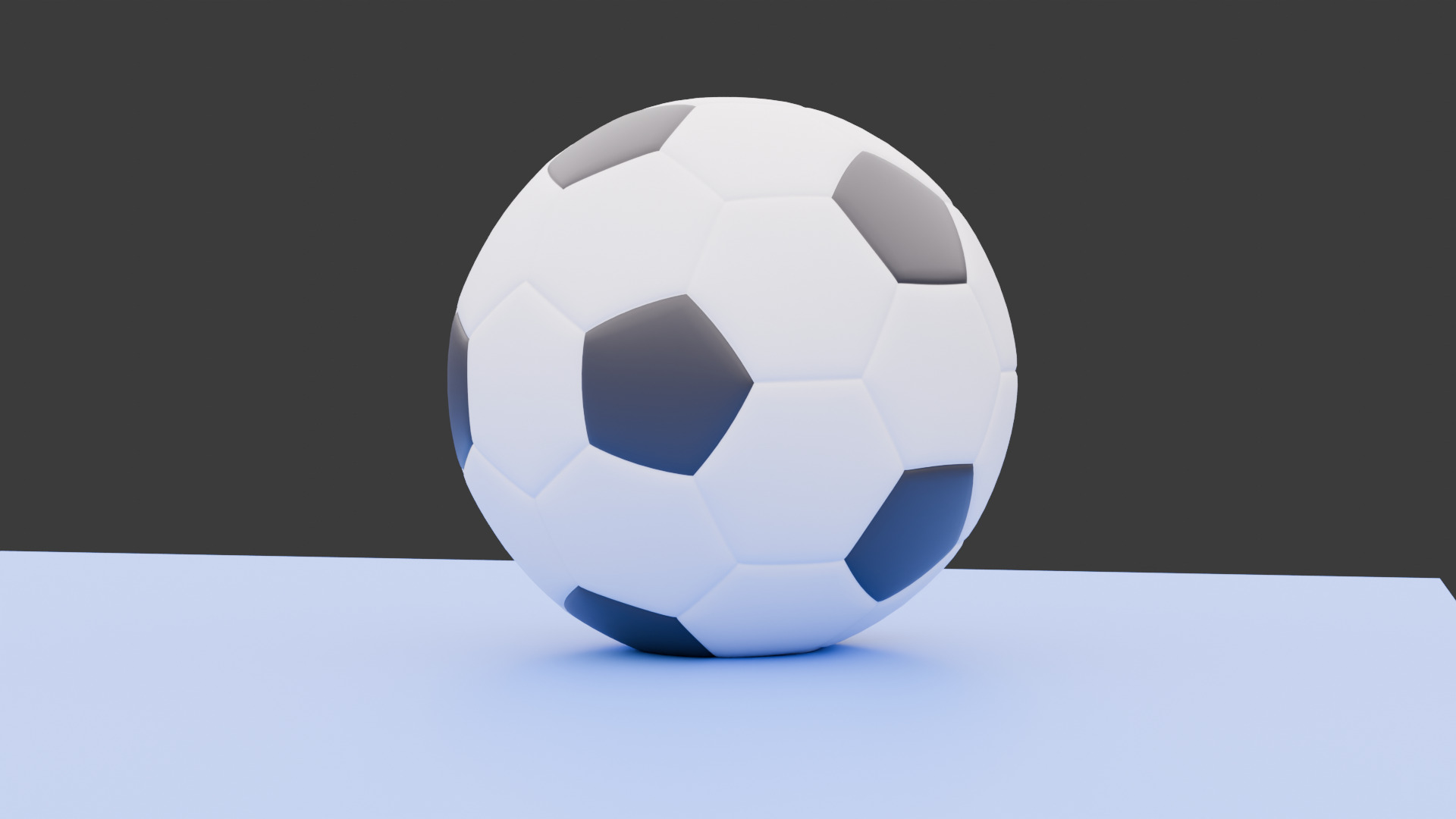 Realistic 3D Soccer Ball  Game Animation Ready  Low Cost Model 3D model_2