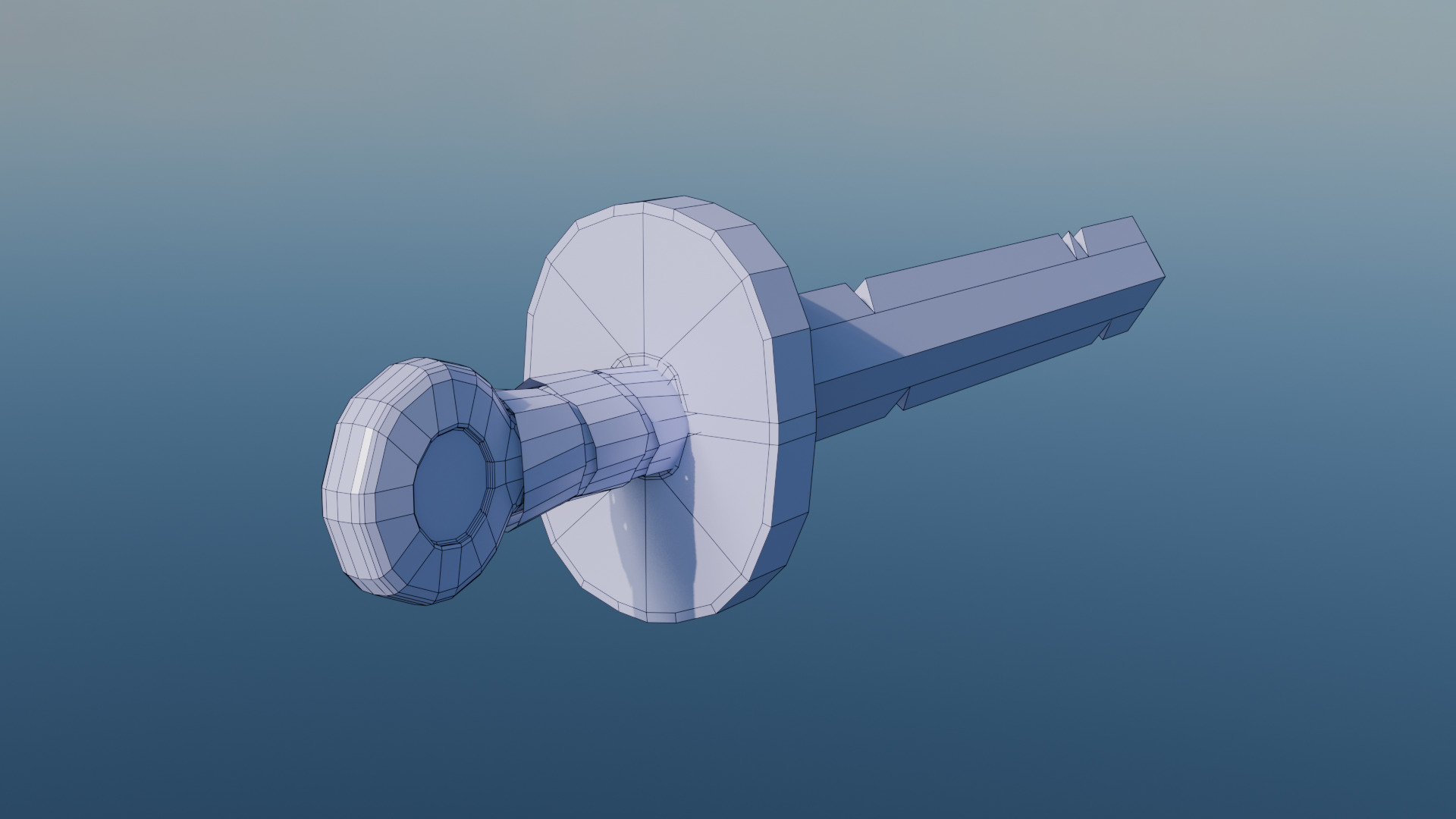 Finn Golden Sword from Adventure Time Low-poly 3D model_6