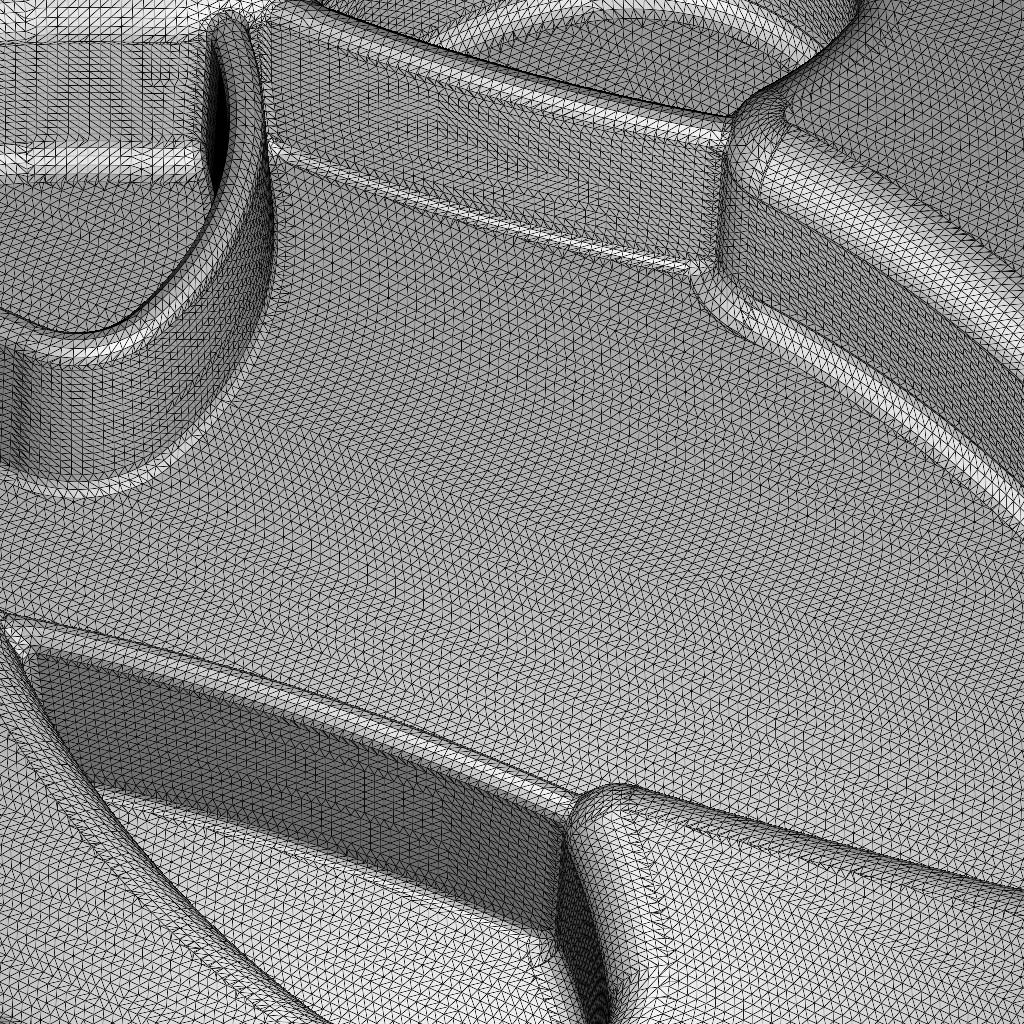 Kids Aeroplane Partition Plate 3D print model_5