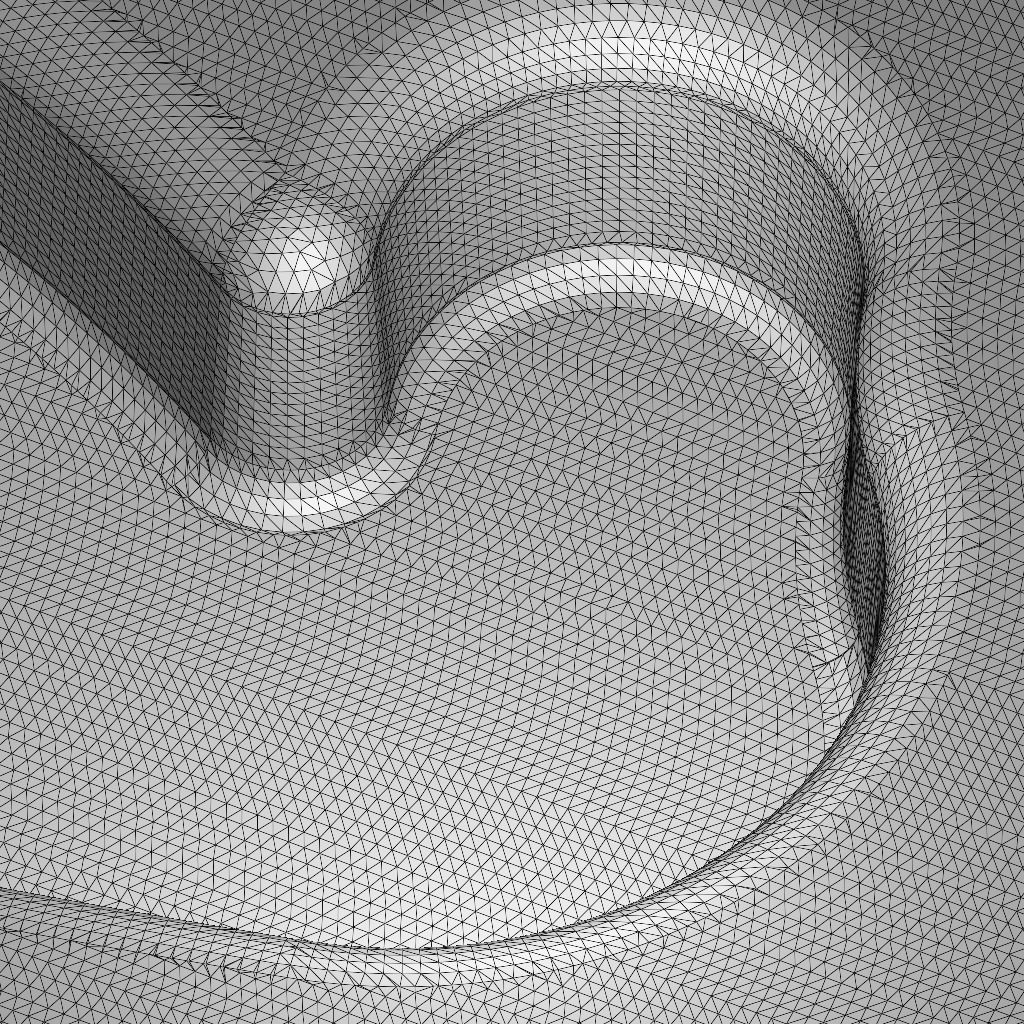 Kids Aeroplane Partition Plate 3D print model_6