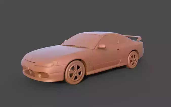 Nissan Silvia S15 3D print model