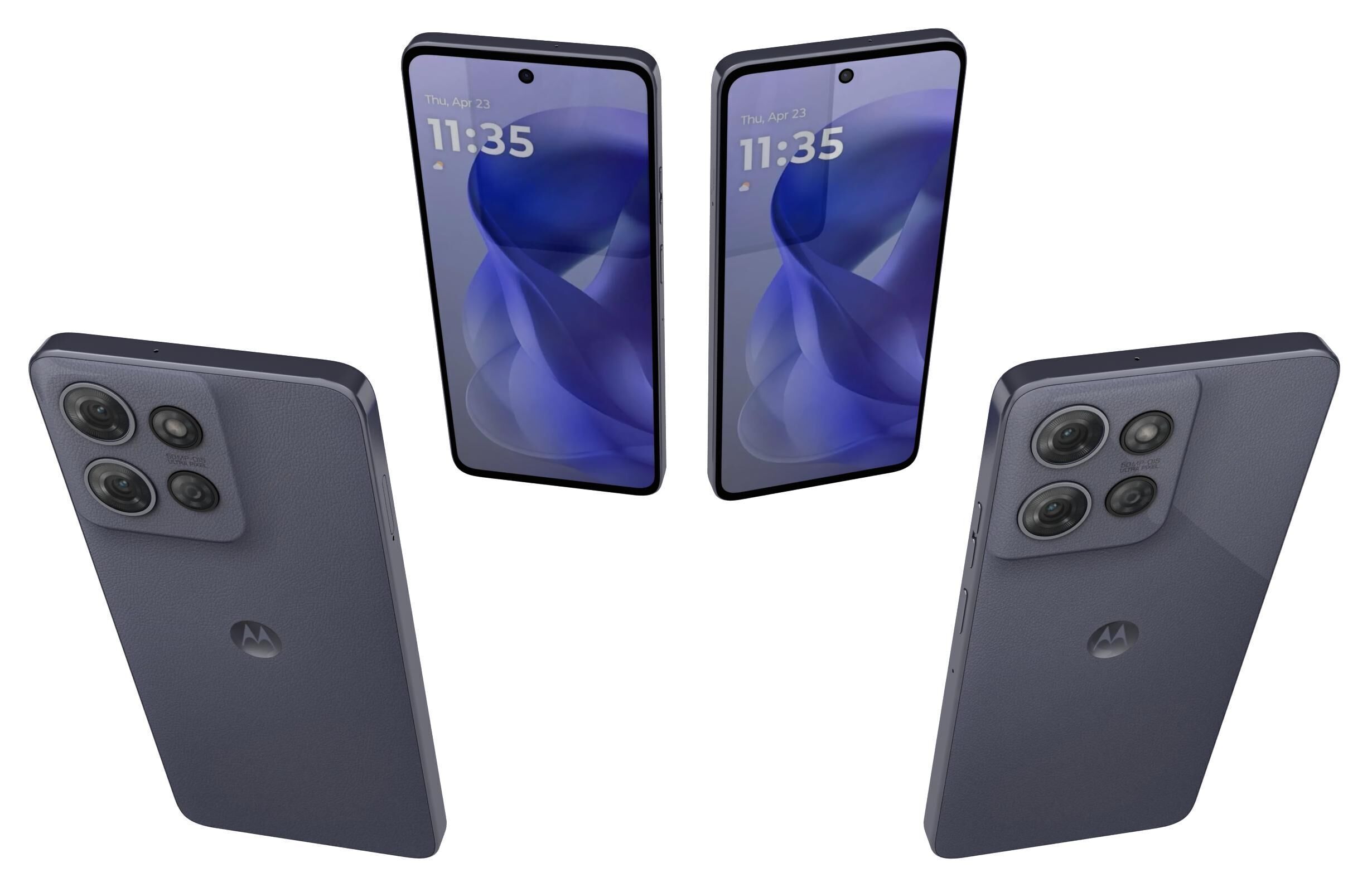 Motorola Moto G Power 2025 Gray And Green 3D model_7