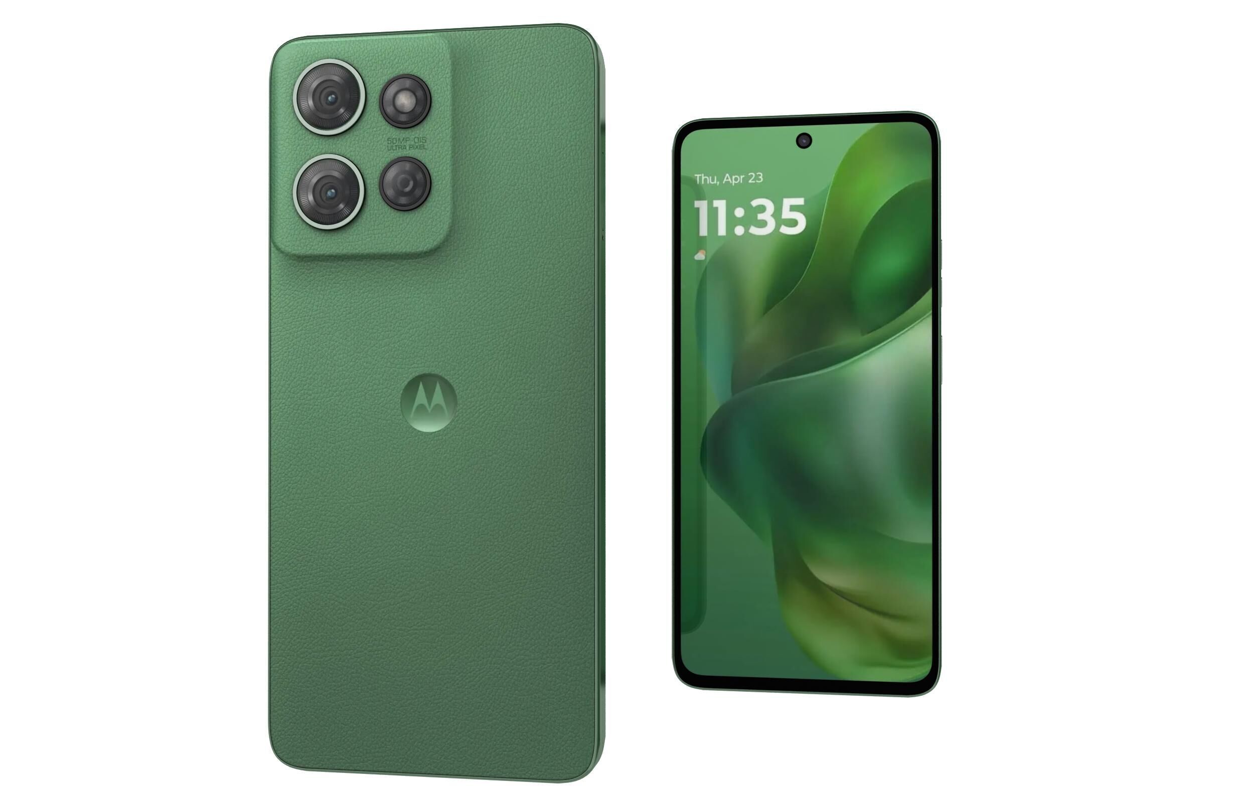 Motorola Moto G Power 2025 Gray And Green 3D model_29