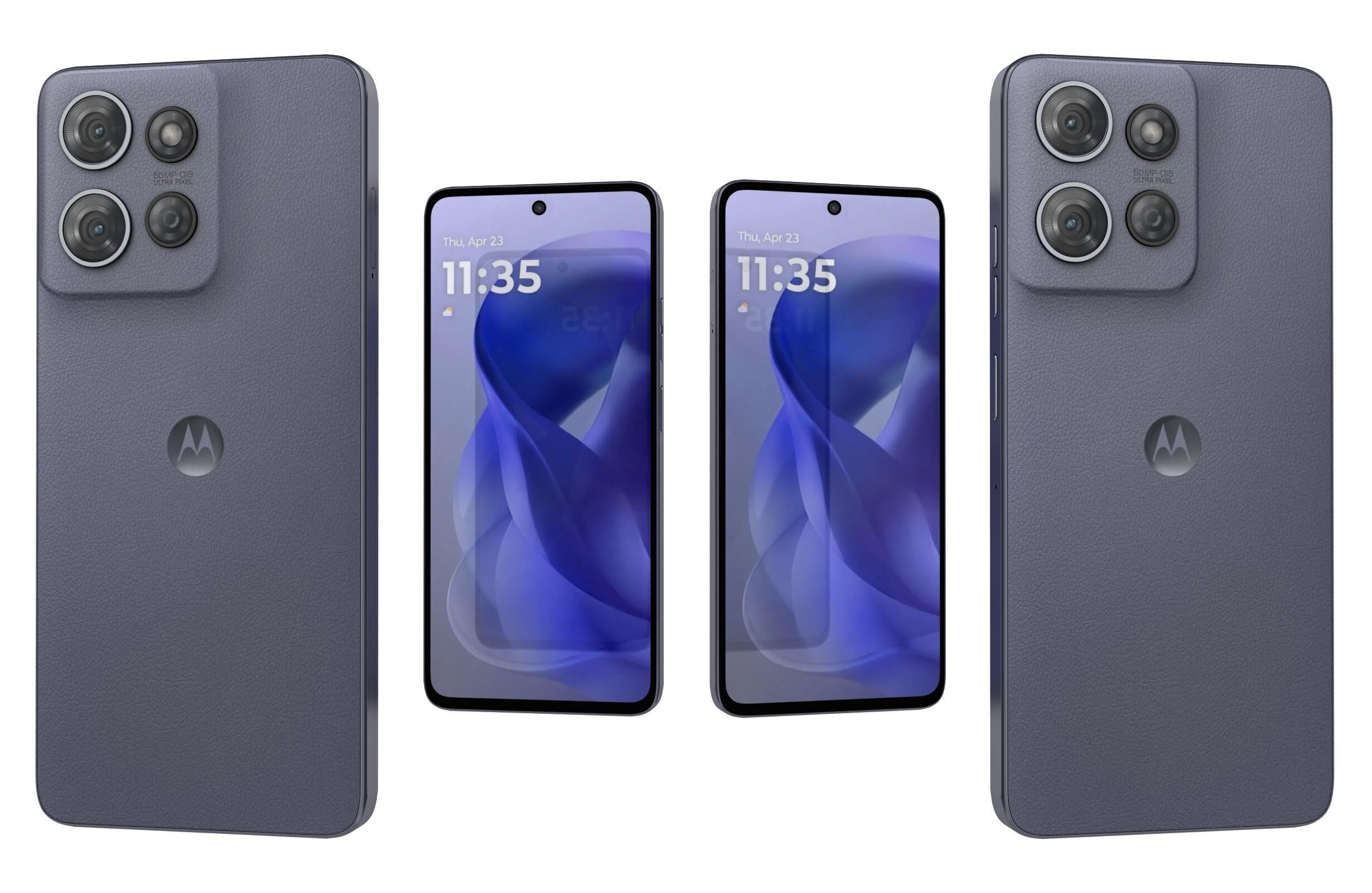 Motorola Moto G Power 2025 Gray And Green 3D model_6