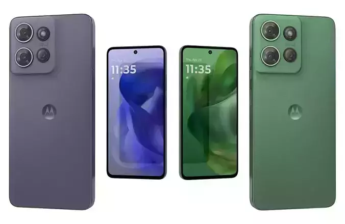 Motorola Moto G Power 2025 Gray And Green 3D model