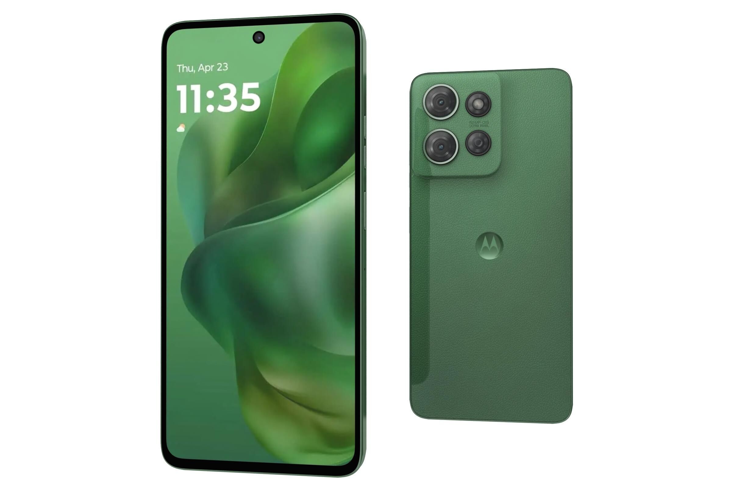 Motorola Moto G Power 2025 Gray And Green 3D model_28