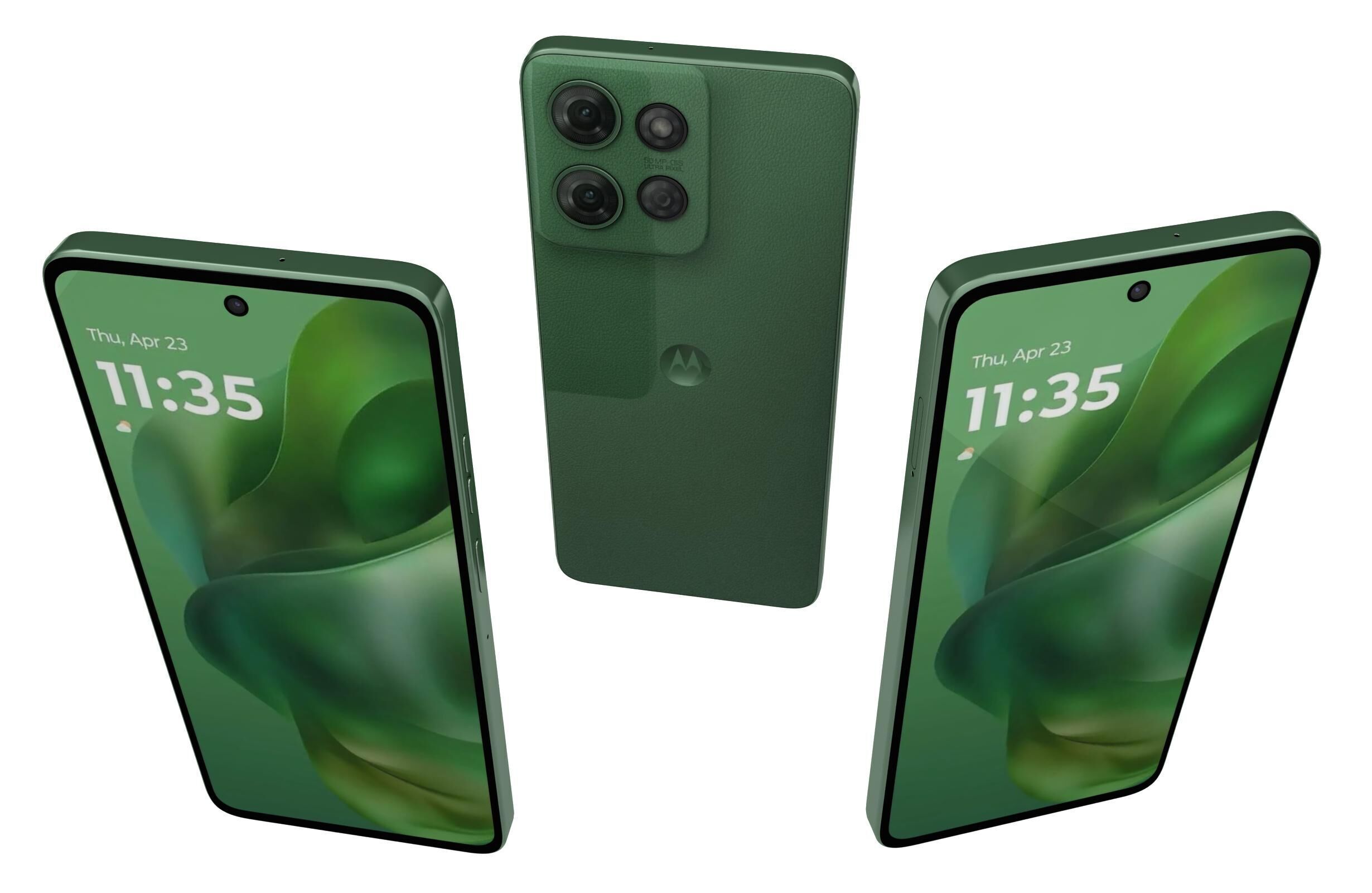 Motorola Moto G Power 2025 Gray And Green 3D model_12