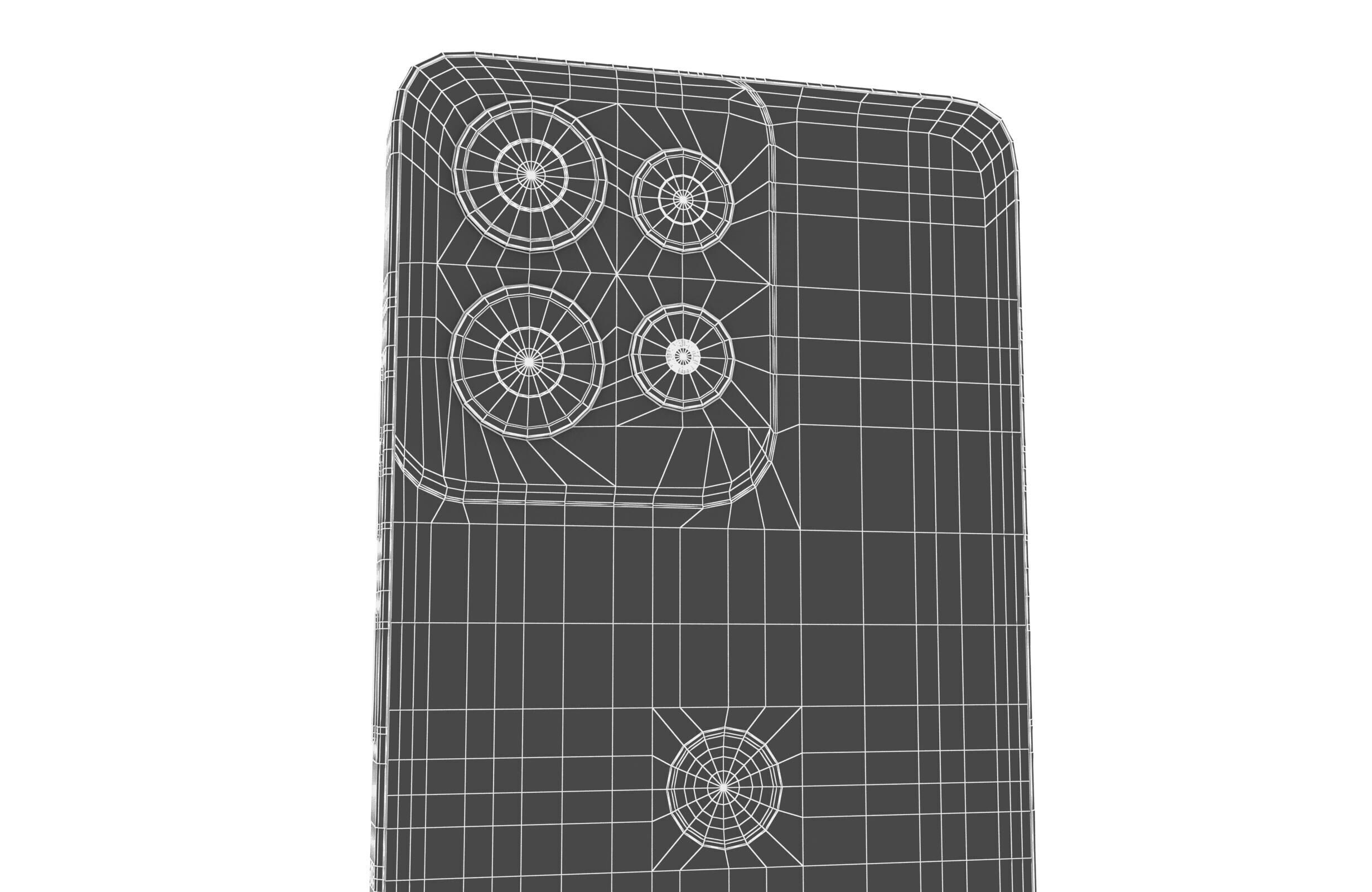 Motorola Moto G Power 2025 Gray And Green 3D model_18