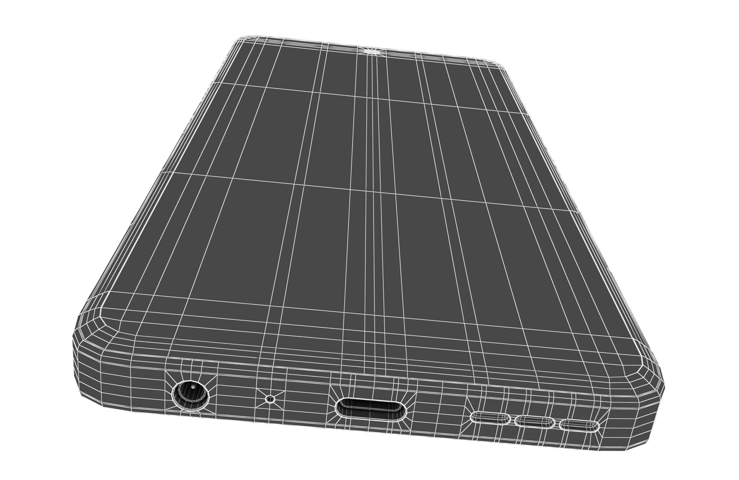 Motorola Moto G Power 2025 Gray And Green 3D model_17