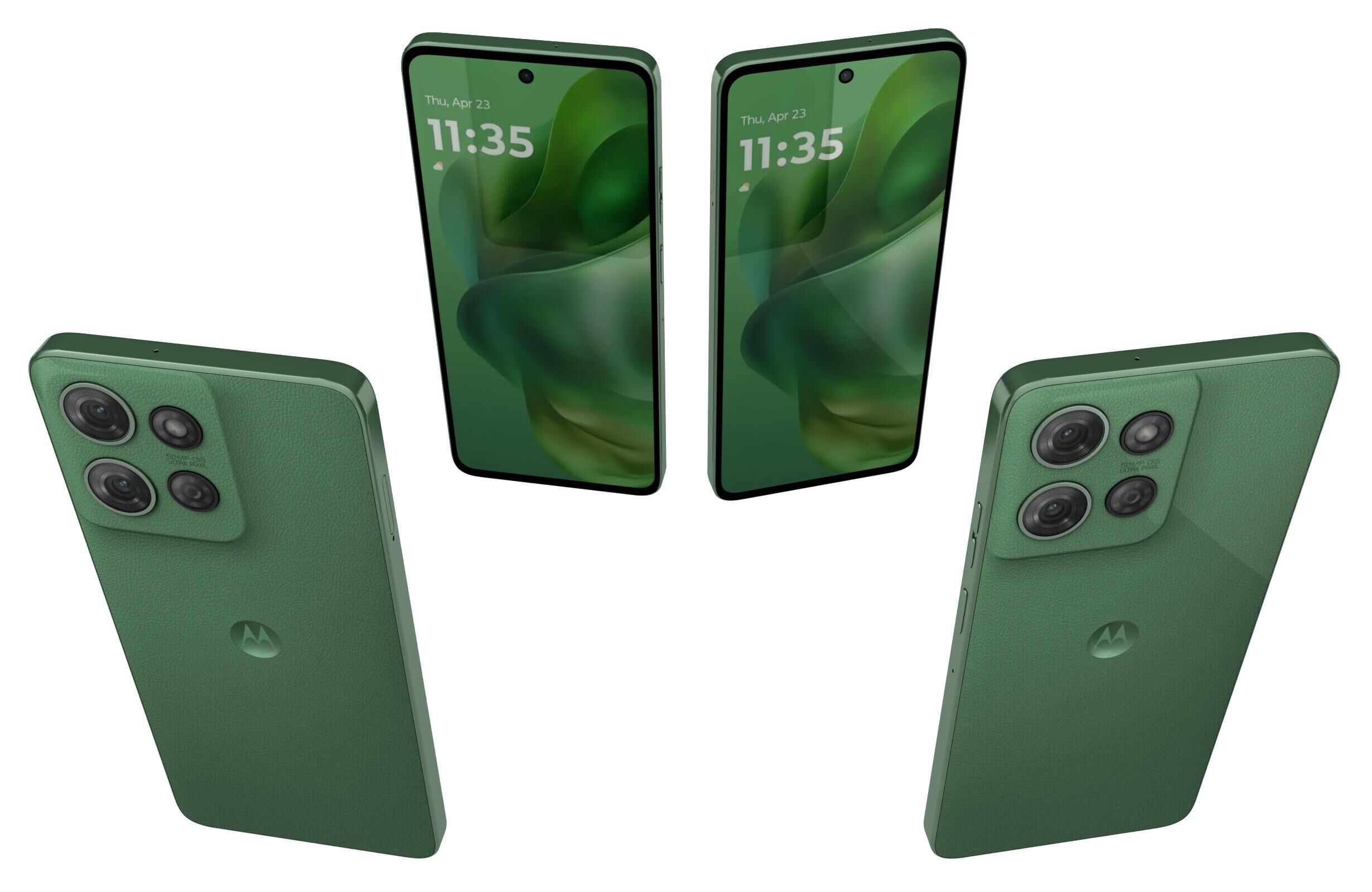Motorola Moto G Power 2025 Gray And Green 3D model_26