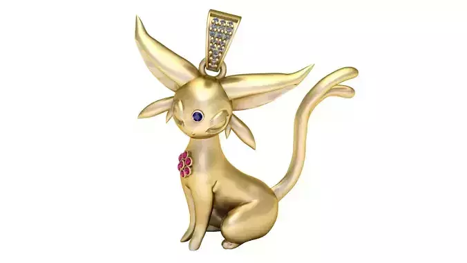 UNIQUE ANIMAL PENDANT 3D PRINTABLE MODEL