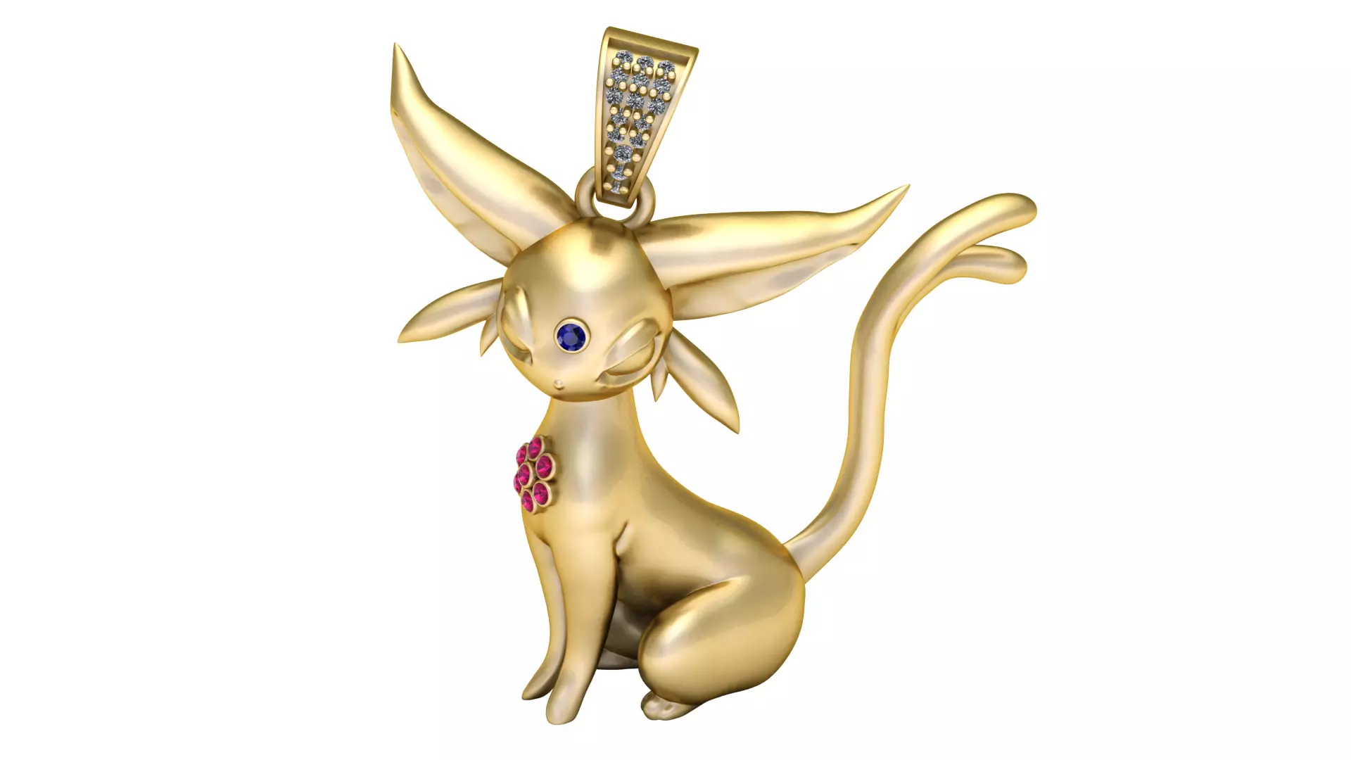 UNIQUE ANIMAL PENDANT 3D PRINTABLE MODEL 3D print model