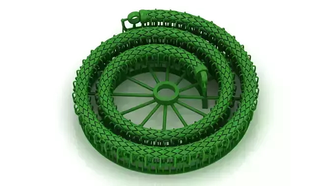 8MM TOP PERMIUM UNISEX CHAIN SPIRAL READY TO PRINT