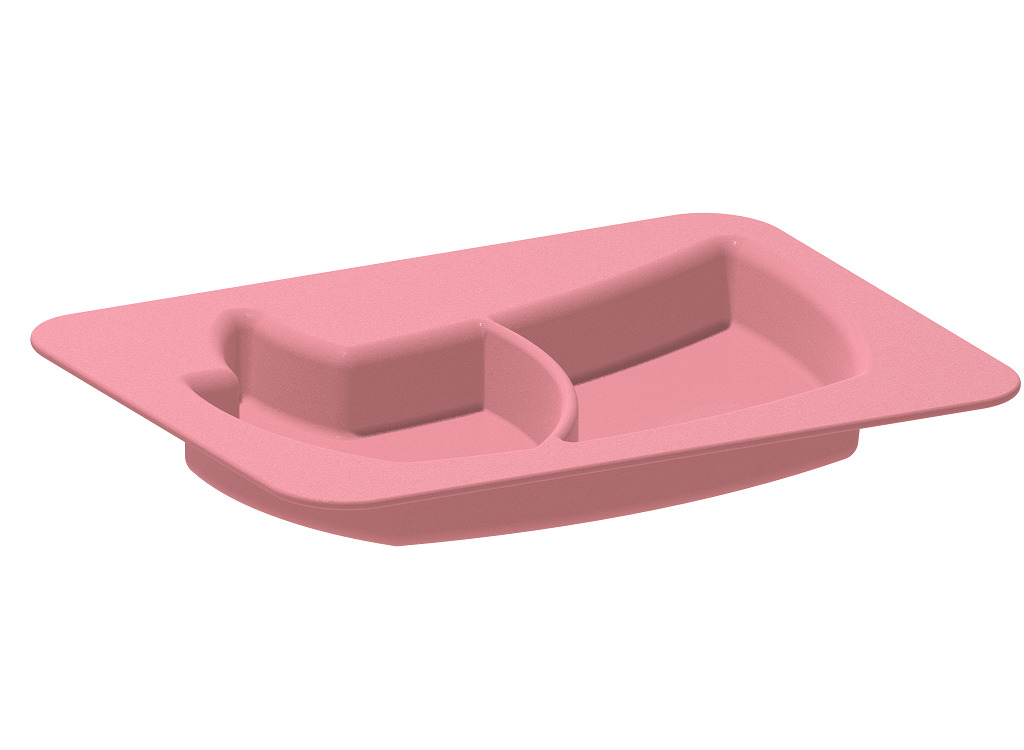 Kids Boat Partition Plate 3D print model_1