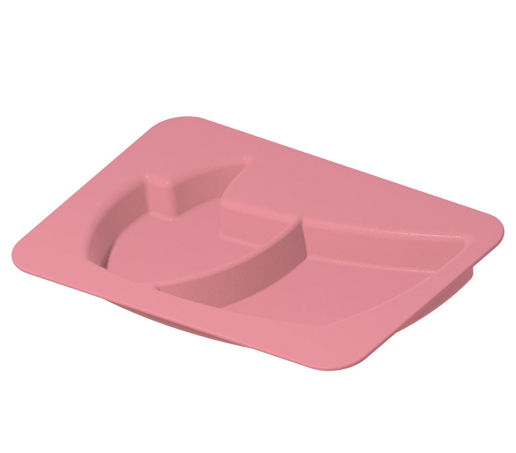 Kids Boat Partition Plate 3D print model_2