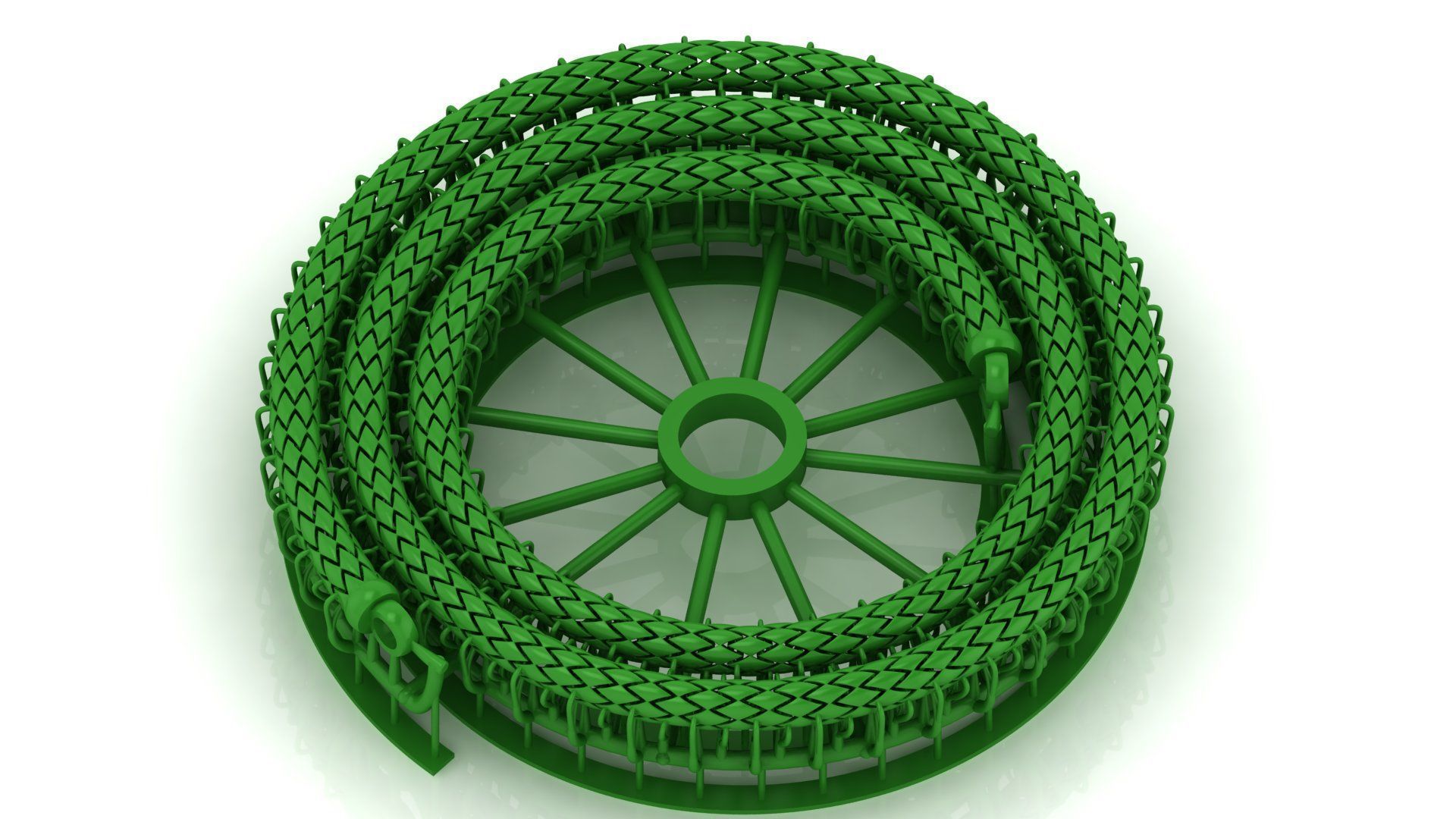 5 SET TOP PERMIUM UNISEX CHAIN SPIRAL READY TO PRINT 3D Model Collection_2