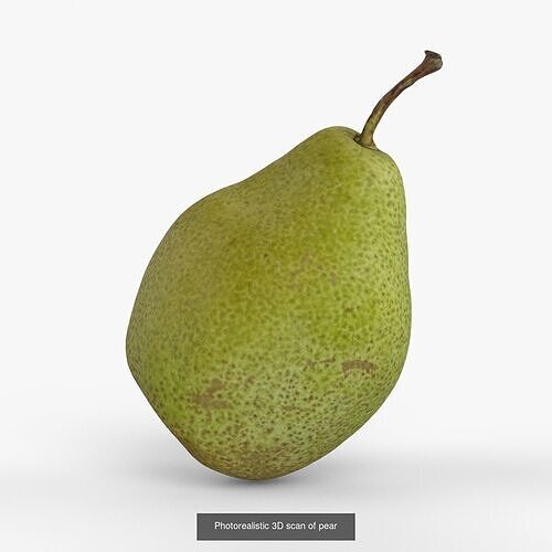 Photorealistic 3D scanning of different fruits 3D Model Pack 5