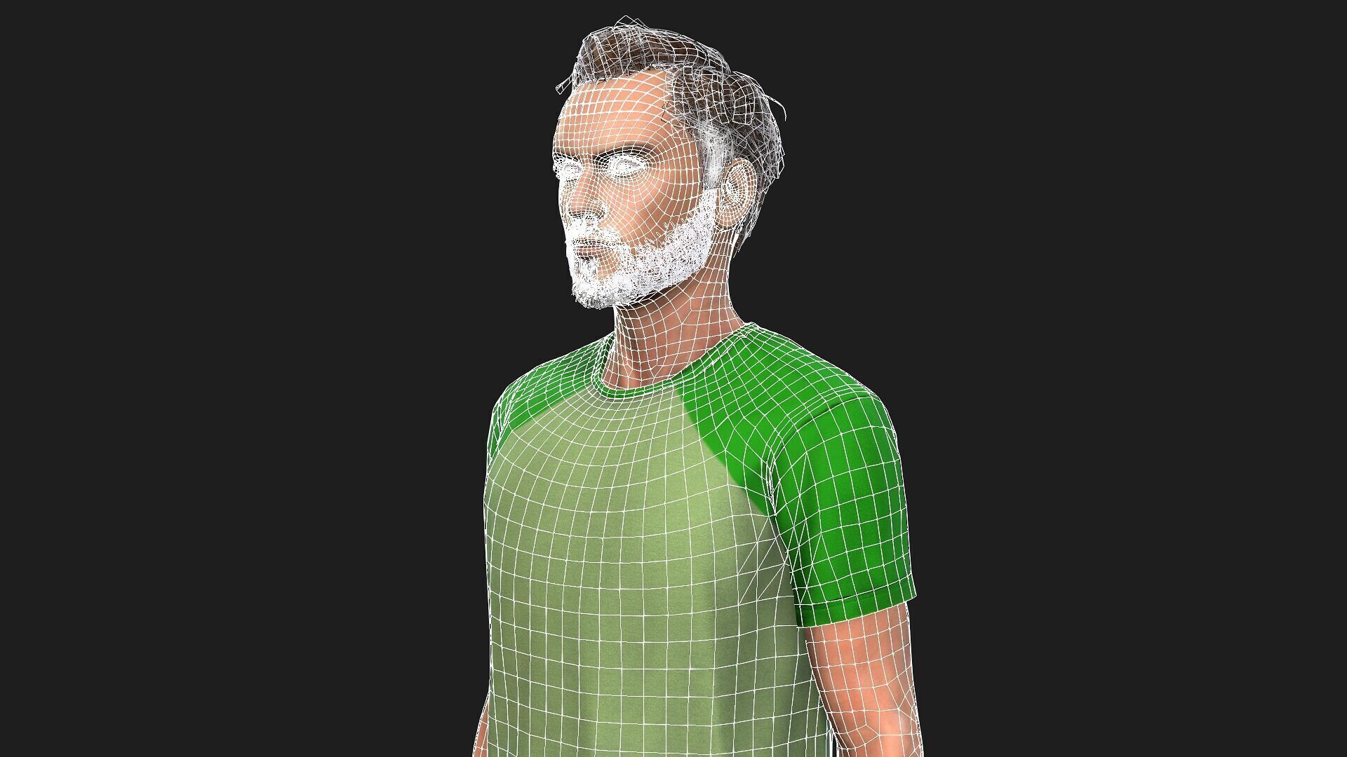 Realistic Human Male 3D Model 3D model_16