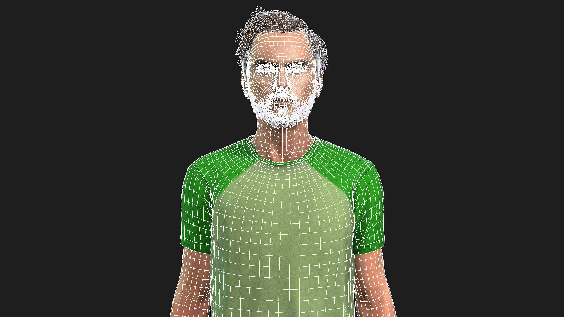 Realistic Human Male 3D Model 3D model_15