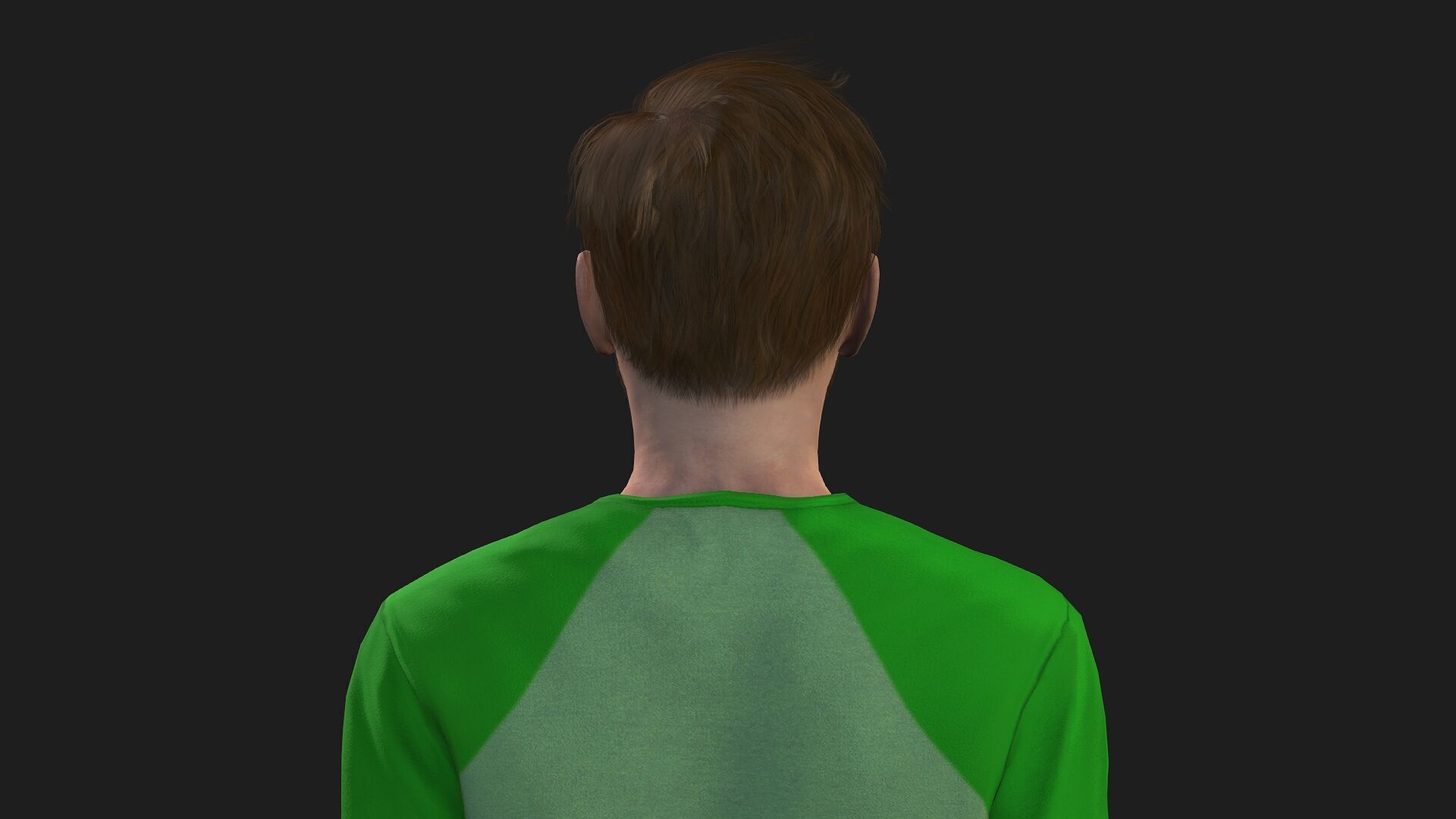 Realistic Human Male 3D Model 3D model_5