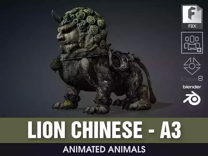Lion Chinese-A3
