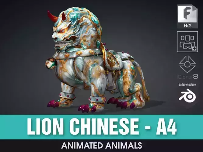 Lion Chinese-A4