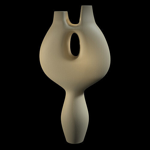 Bridge Handled Vessel 3D model