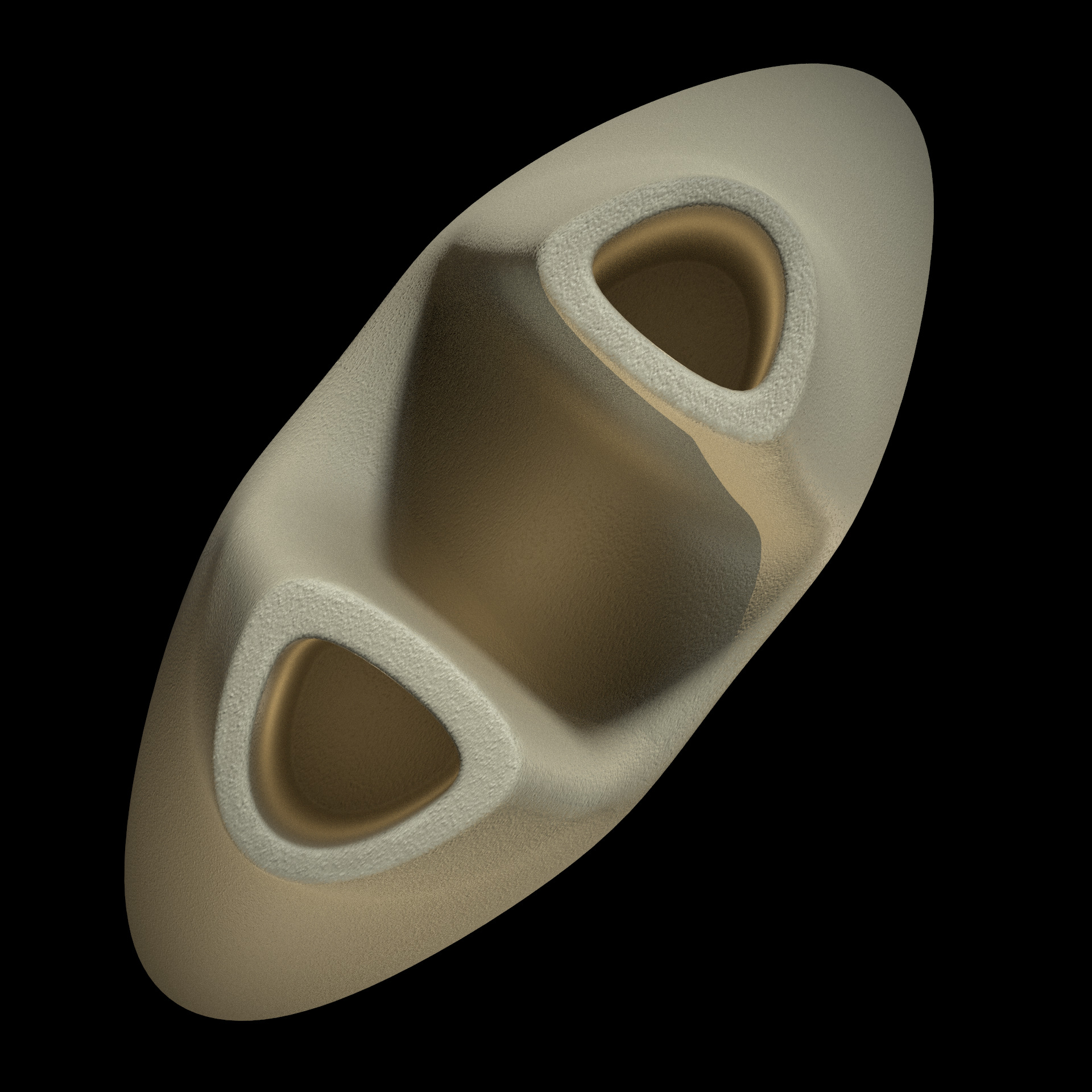 Bridge Handled Vessel 3D model_6