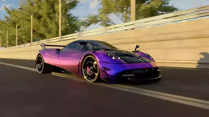 Realistic Car  3D model